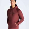 Men'S Clothing * | Burgundy Pro Tek Scuba Logo Hoody Fascinating Model