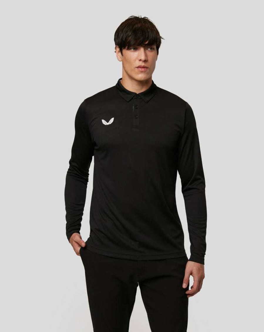 Men'S Clothing * | Onyx Long Sleeve Golf Polo Nice Style