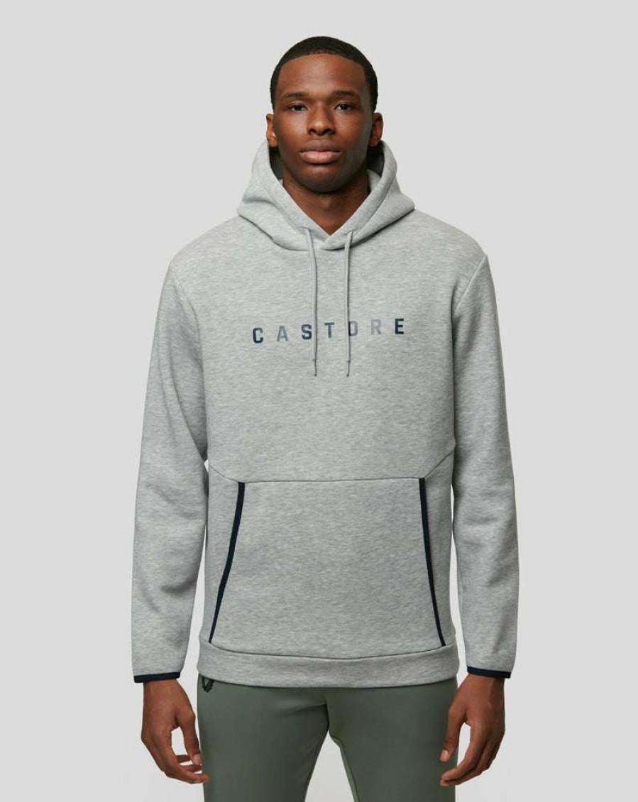 Men'S Clothing * | Grey Marl Pro Tek Fleece Hoody Shop