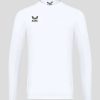 Men'S Clothing * | White/Black Amc Long Sleeve Performance T-Shirt New Collections