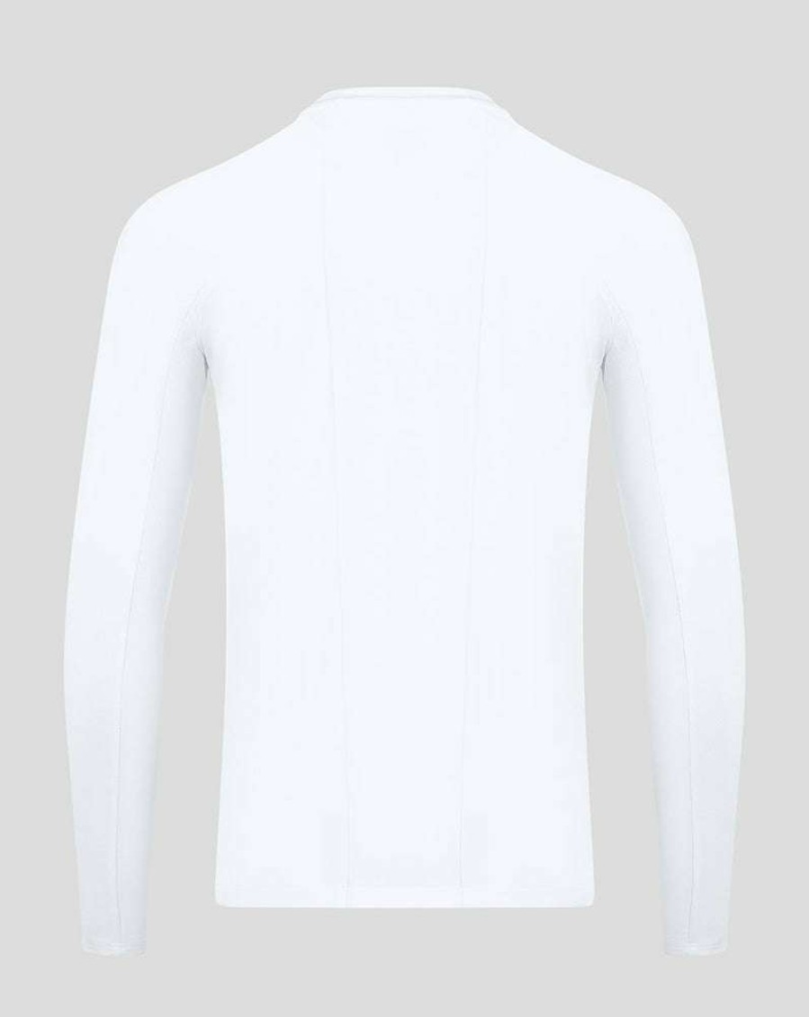 Men'S Clothing * | White/Black Amc Long Sleeve Performance T-Shirt New Collections