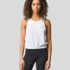 Women'S Clothing * | Women'S White Training Vest Unique Style