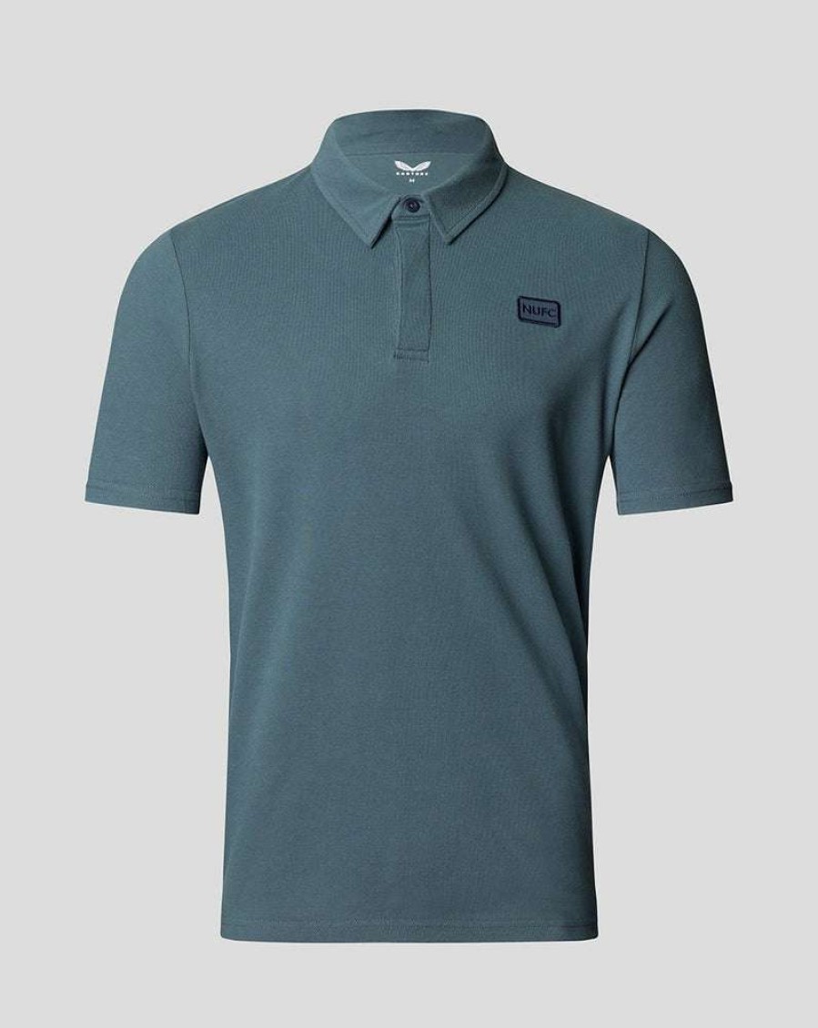 Men'S Clothing * | Grey Newcastle Mens Golf Polo Fire Sale