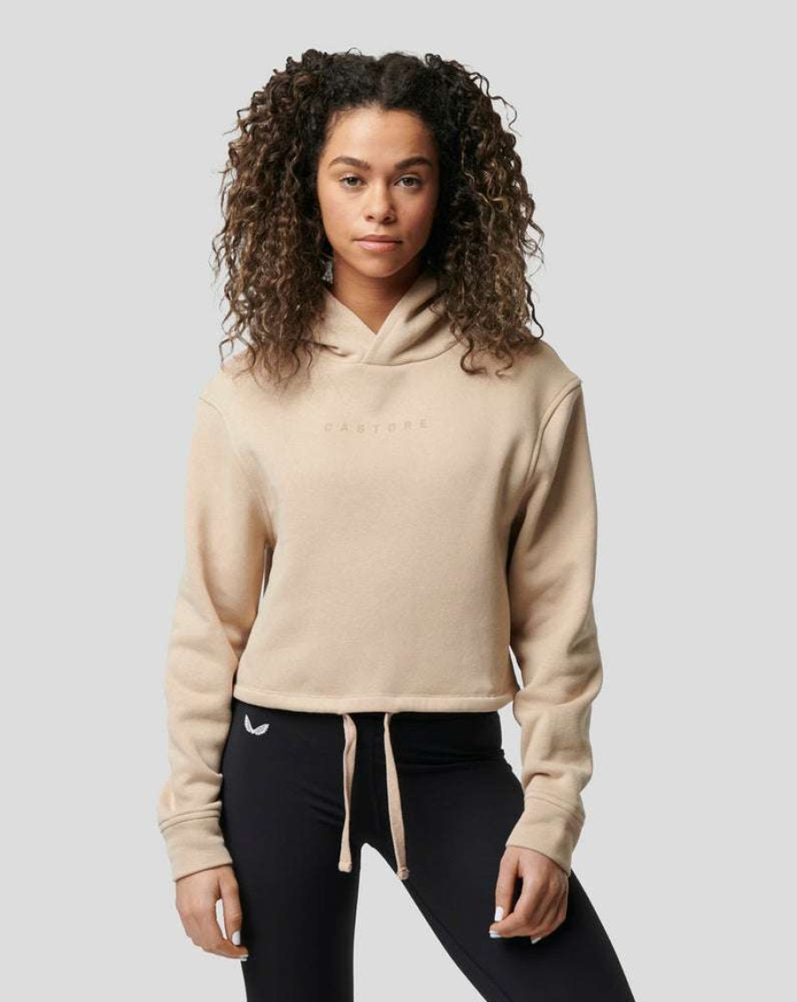 Women'S Clothing * | Women'S Stone Apex Relaxed Crop Hoody Unique Style