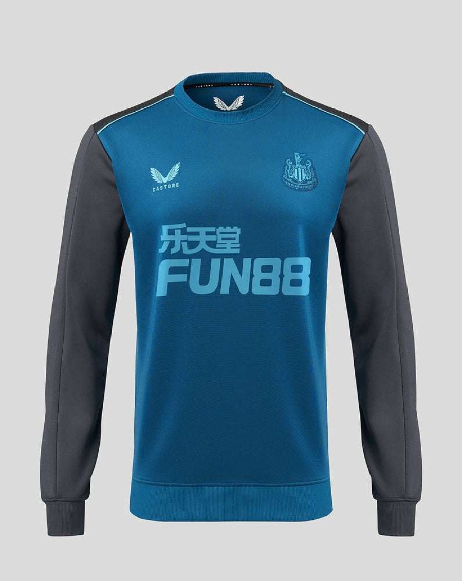 Men'S Clothing * | Ink Blue Newcastle Men'S Training Sweatshirt Free Delivery