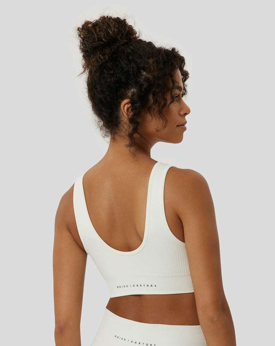 Women'S Clothing * | Women'S Cloud Castore X Reiss Jasmine Sports Bra New Collections