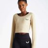 Women'S Clothing * | Women'S Stone Active Long Sleeve Crop Top Shop