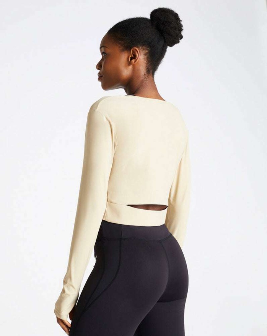 Women'S Clothing * | Women'S Stone Active Long Sleeve Crop Top Shop