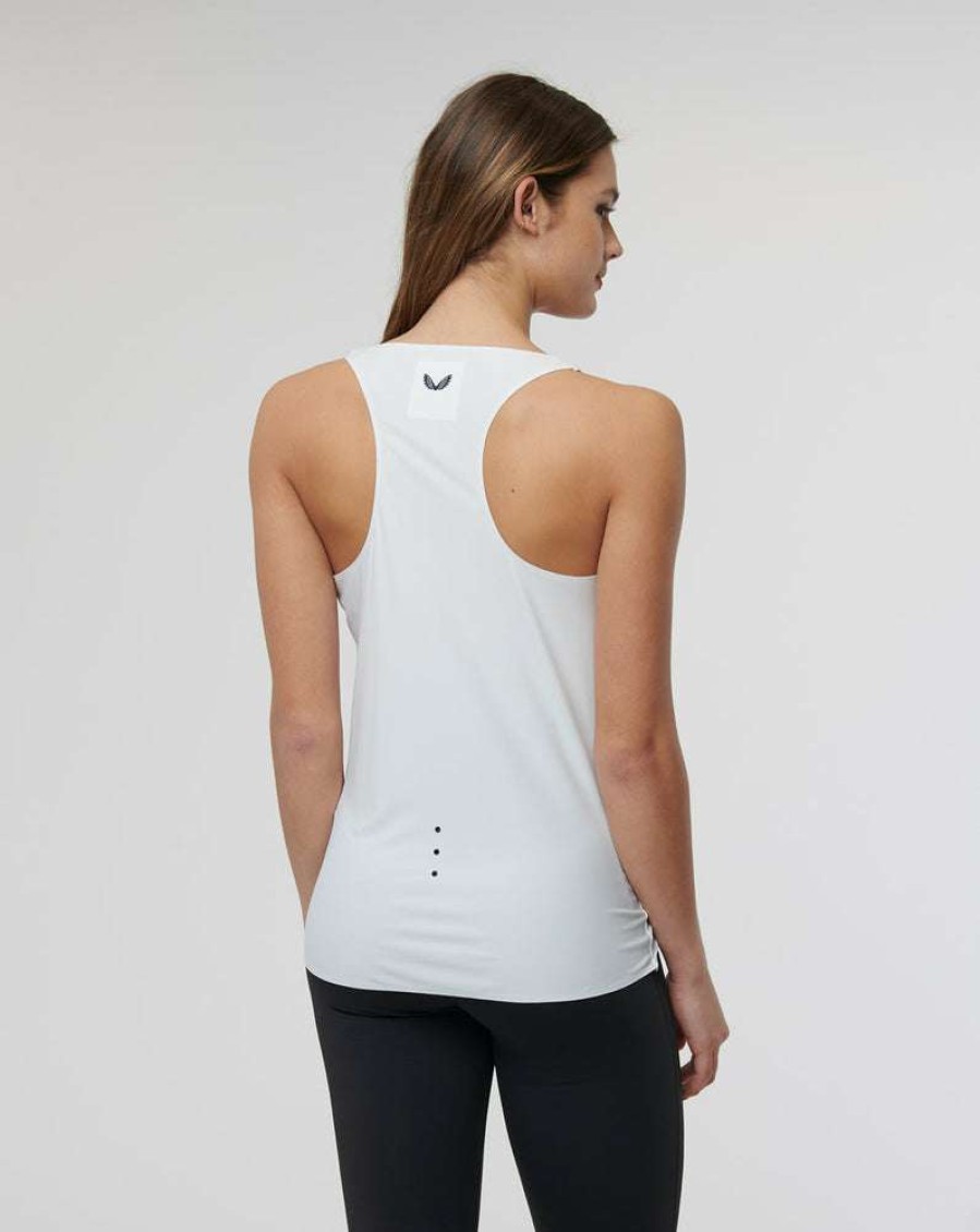 Women'S Clothing * | Womens White Active Technical Vest Special Design