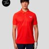 Men'S Clothing * | Fiesta Geo Short Sleeve Golf Polo Unique Style