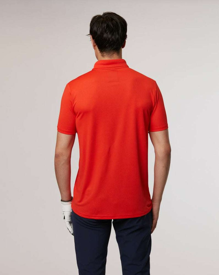 Men'S Clothing * | Fiesta Geo Short Sleeve Golf Polo Unique Style