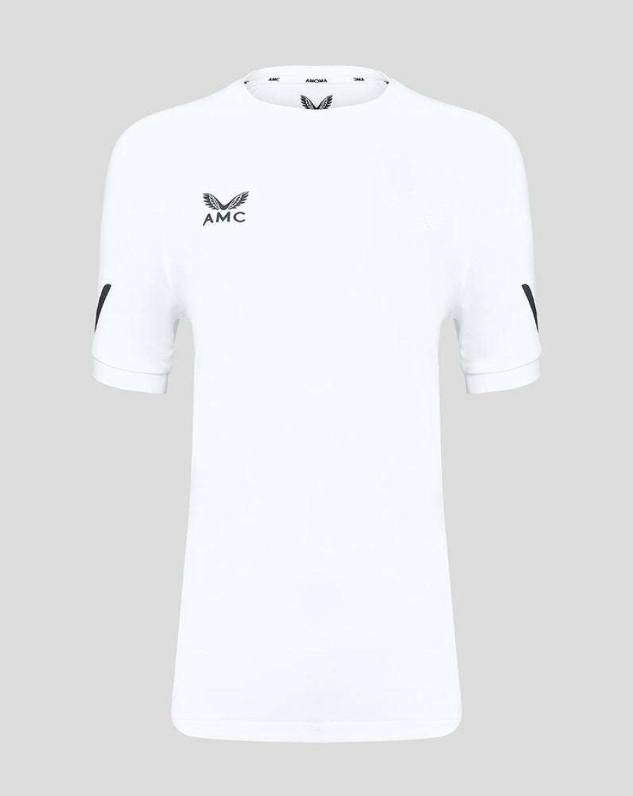 Women'S Clothing * | Women'S White/Black Amc Short Sleeve Performance T-Shirt Free Delivery