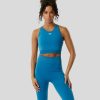 Women'S Clothing * | Azure Pro Tek Seamless Crop Top Absolute Quality