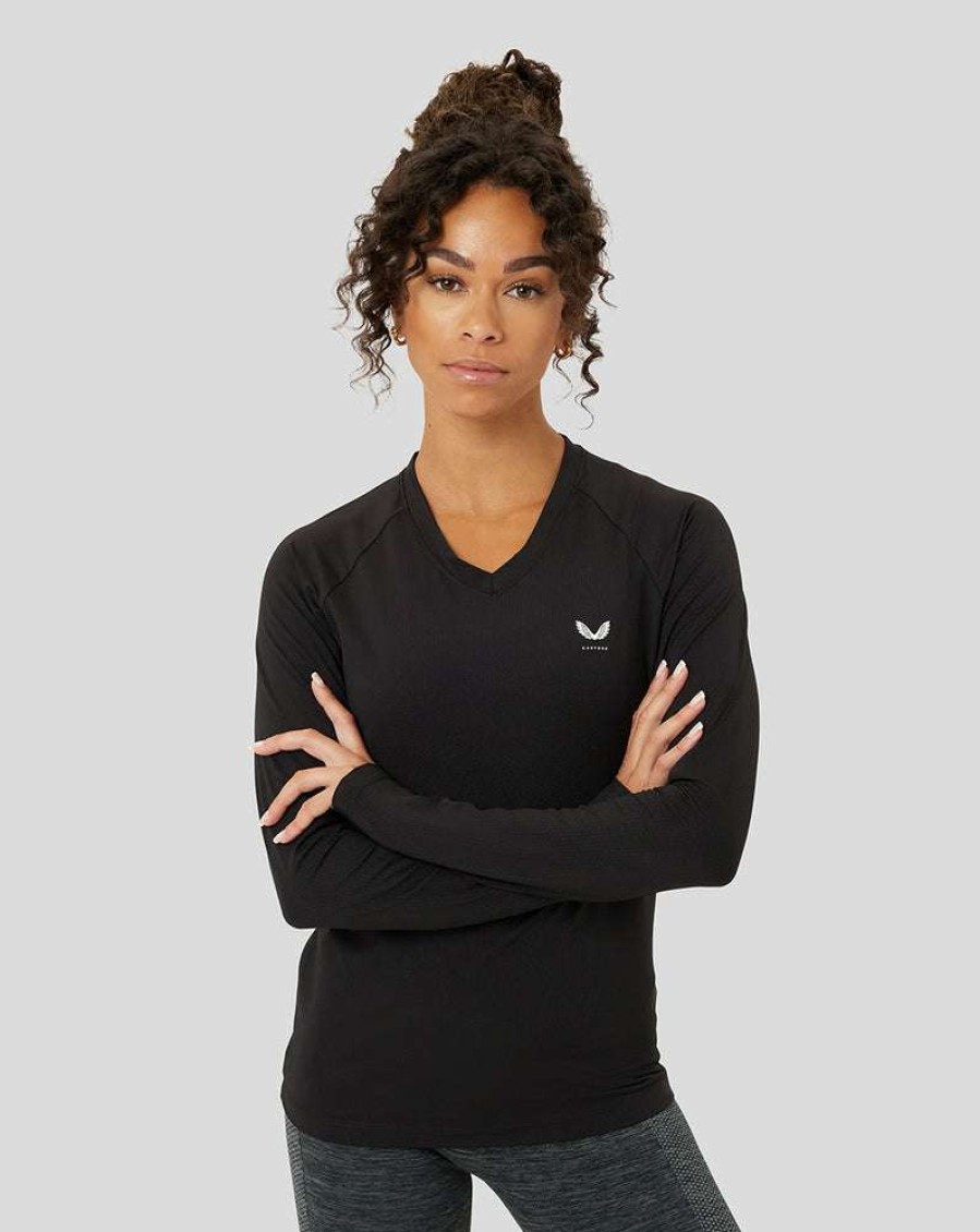 Women'S Clothing * | Women'S Onyx Protek Long Sleeve Tee Clearance