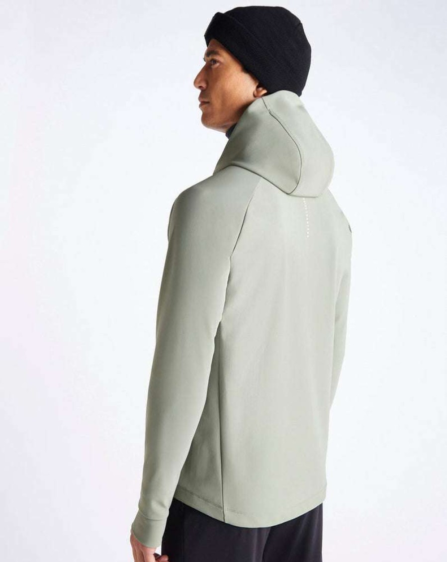 Men'S Clothing * | Khaki Castore X Reiss Kai Jacket Free Delivery