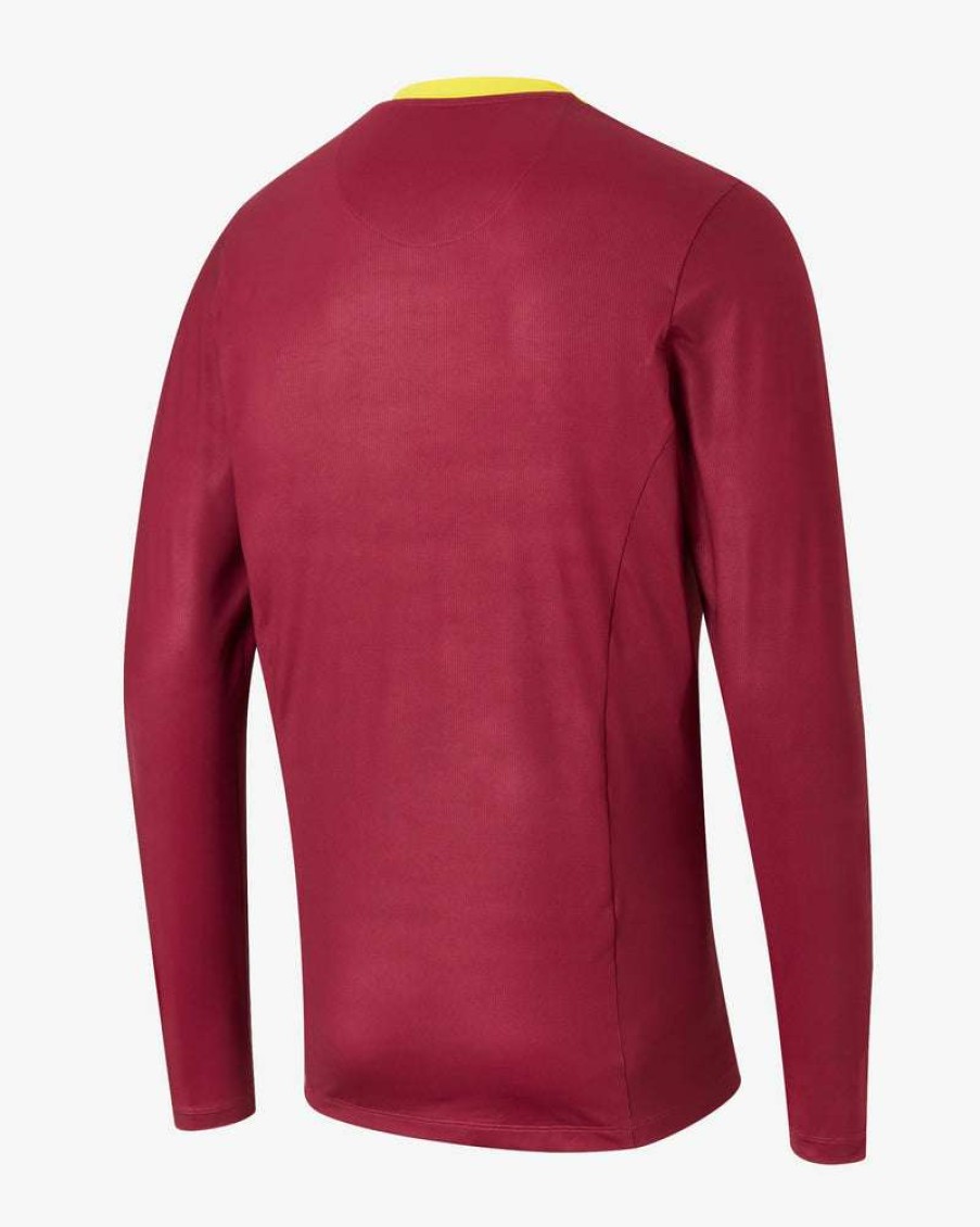 Men'S Clothing * | Yellow Windies T20 World Cup Long Sleeve Shirt Fascinating Model