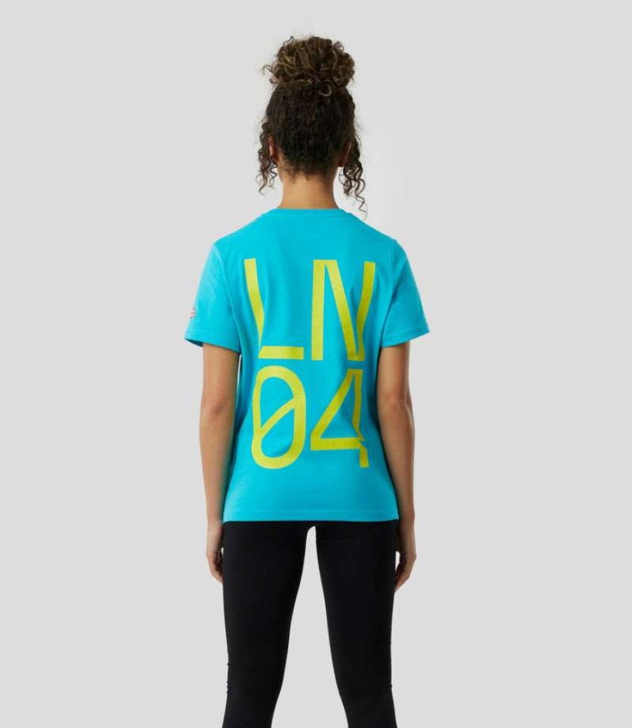 Women'S Clothing * | Scuba Blue Womens Lando Norris Silverstone T-Shirt Unique Style