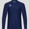 Men'S Clothing * | Navy/Blue Amc Long Sleeve Polo Absolute Quality