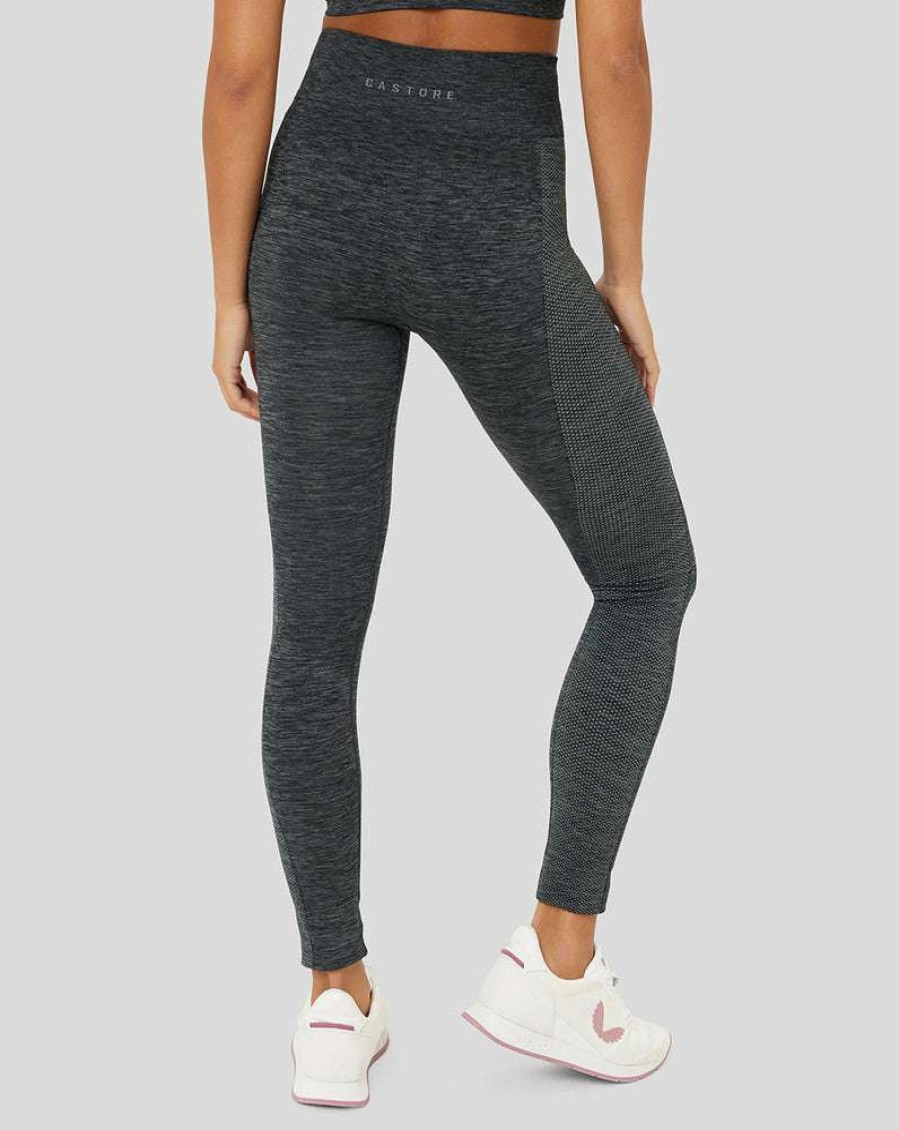 Women'S Clothing * | Women'S Onyx Marl Carbon Seamless Leggings Free Delivery