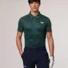 Men'S Clothing * | Moss Geo Short Sleeve Golf Polo Nice Style